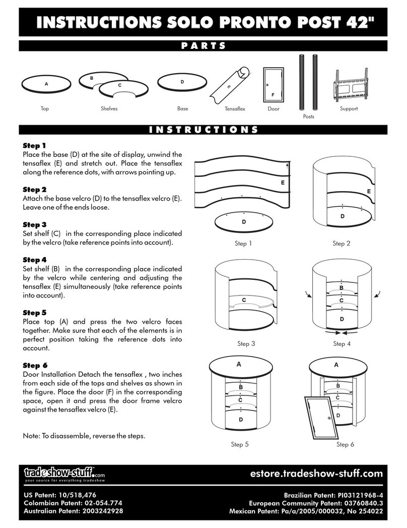 Solo PRONTO POST 42" User manual