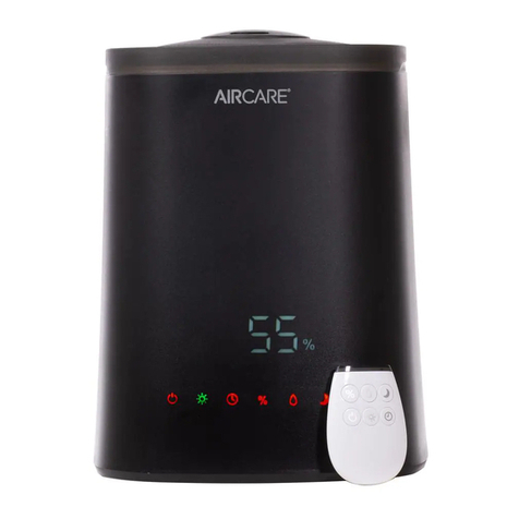 Aircare NOVA NU319DBLK-EC owner's manual