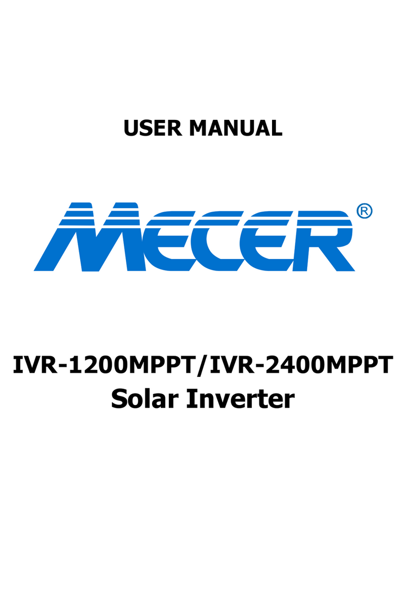 Mecer IVR-1200MPPT user manual
