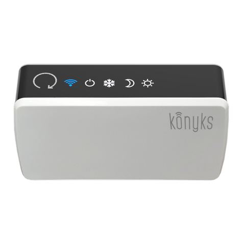Konyks eCosy user guide