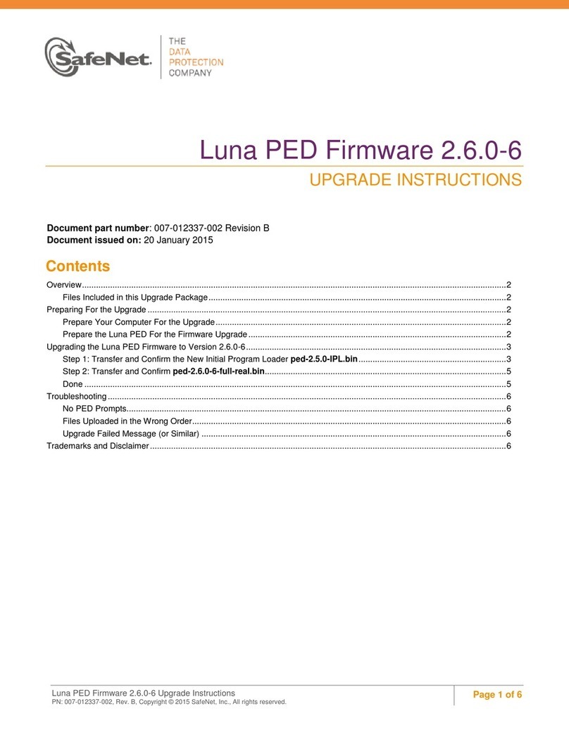 SafeNet Luna 2.6.0-6 Upgrade instructions