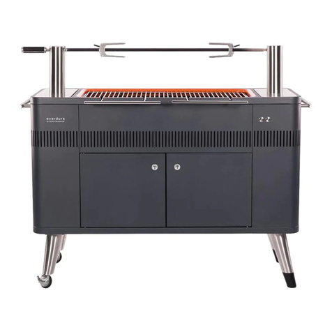 Heston Blumenthal Everdure Hub HBCE2BUS Assembly, operation & maintenance instructions
