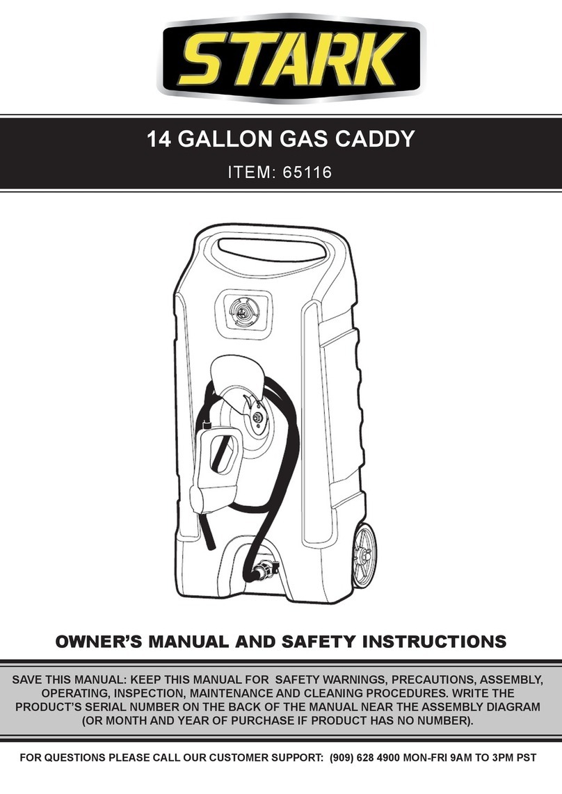Stark 65116 Owner's manual and safety instructions