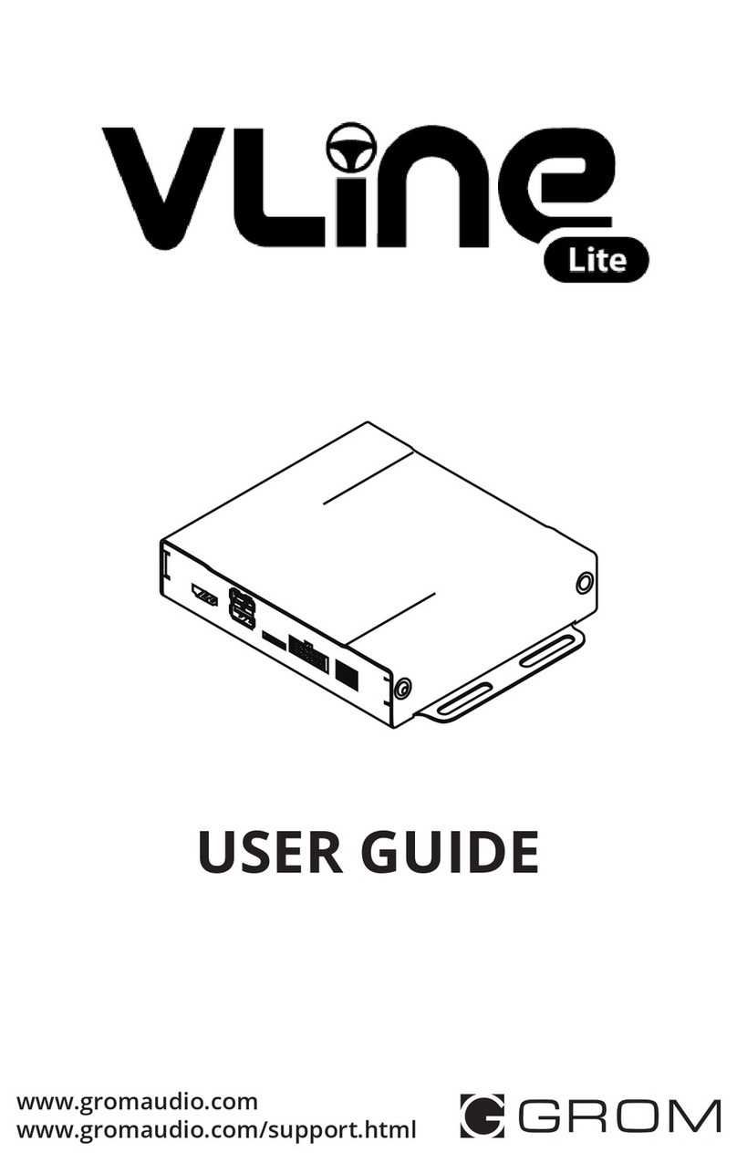 GROM Audio VLINE LITE User manual