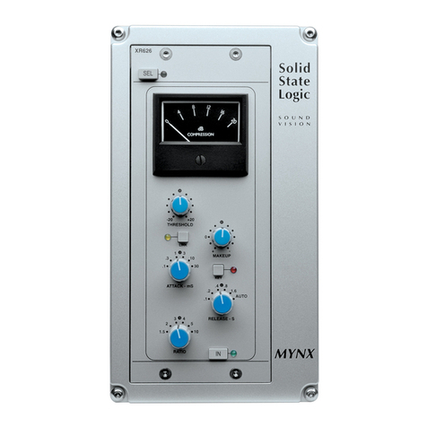 Solid State Logic MYNX installation guide Solid State Logic MYNX installation guide