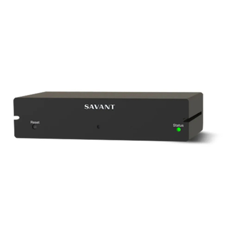 Savant SmartControl Quick reference guide