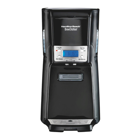 Hamilton Beach BrewStation 48463-SC Read before use