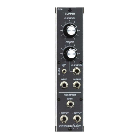 Synthesizers.com Q130 quick start guide