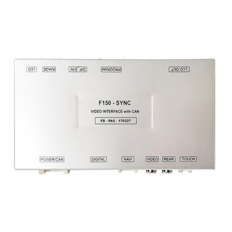 KAP FORD-SYNC2-TDC2 User manual