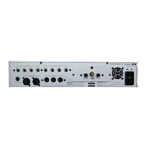 Kurzweil KSP8 MLAN IO OPTION - REV B Reference