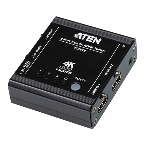 ATEN VS381B Manual ATEN VS381B Manual