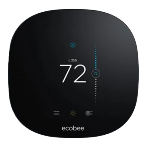 Heating Green Ecobee User manual
