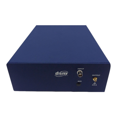 DSM VF-500 user manual