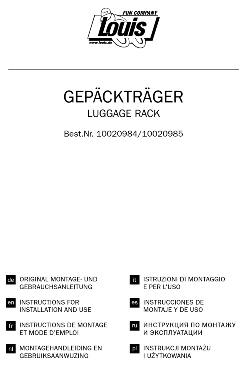Louis 1020984 Instructions for installation and use