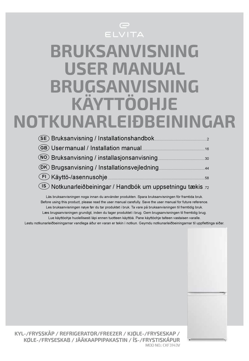 elvita CKF3143V user manual