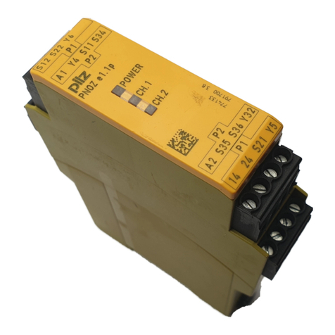 Pilz PNOZ e1.1p operating manual