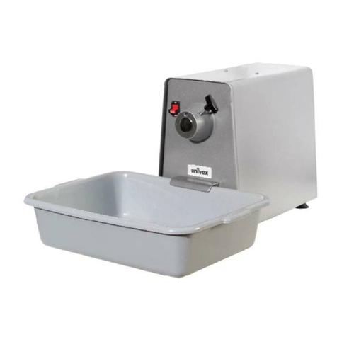 Univex Prep-Mate PM91 User manual