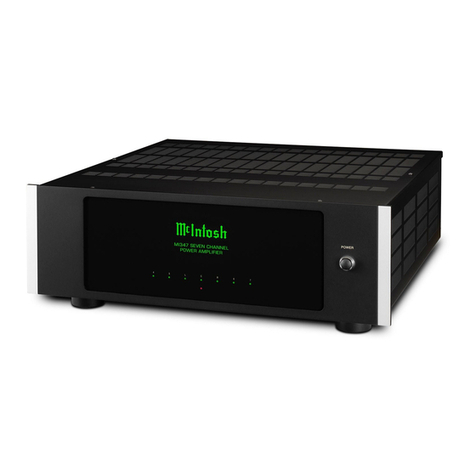 McIntosh MI347 User manual