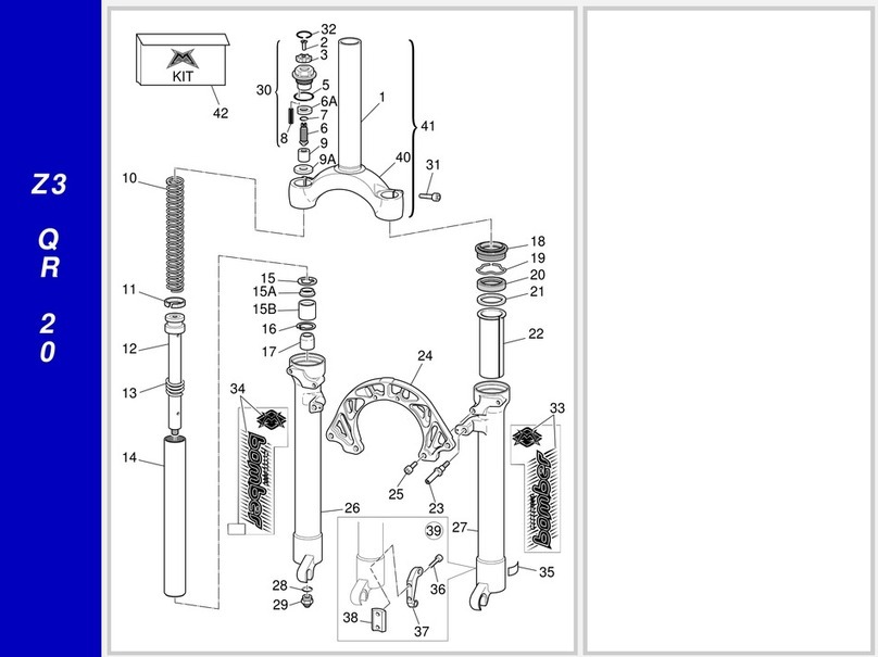 Marzocchi Z3 QR20 User manual