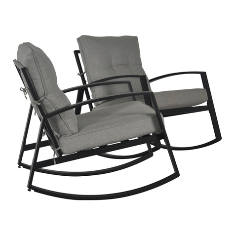 belavi Padded Rocker 22603-21 user manual