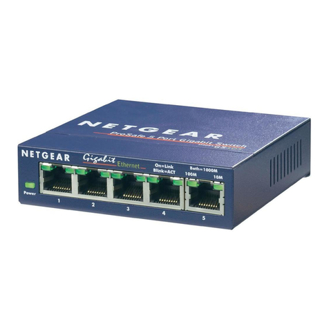 NETGEAR ProSafe GS105v3 User manual
