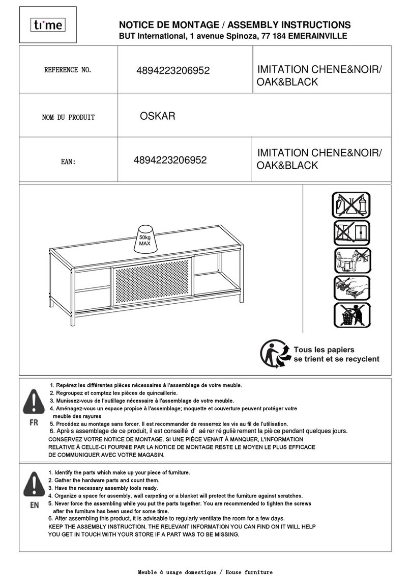 Time OSKAR 4894223206952 Assembly instructions Time OSKAR 4894223206952 Assembly instructions