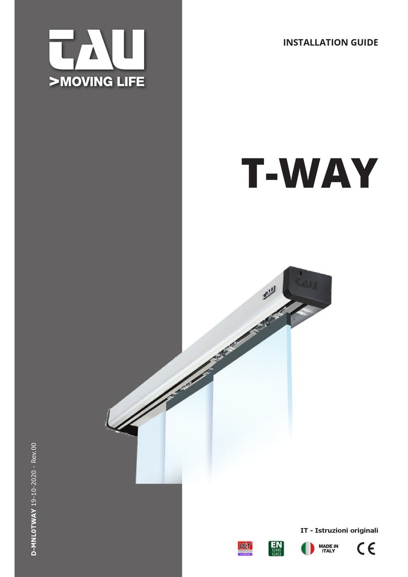 tau T-WAY installation guide