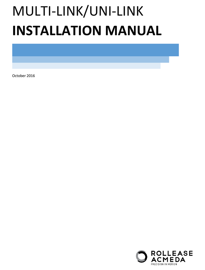 rollease acmeda MULTI-LINK installation manual