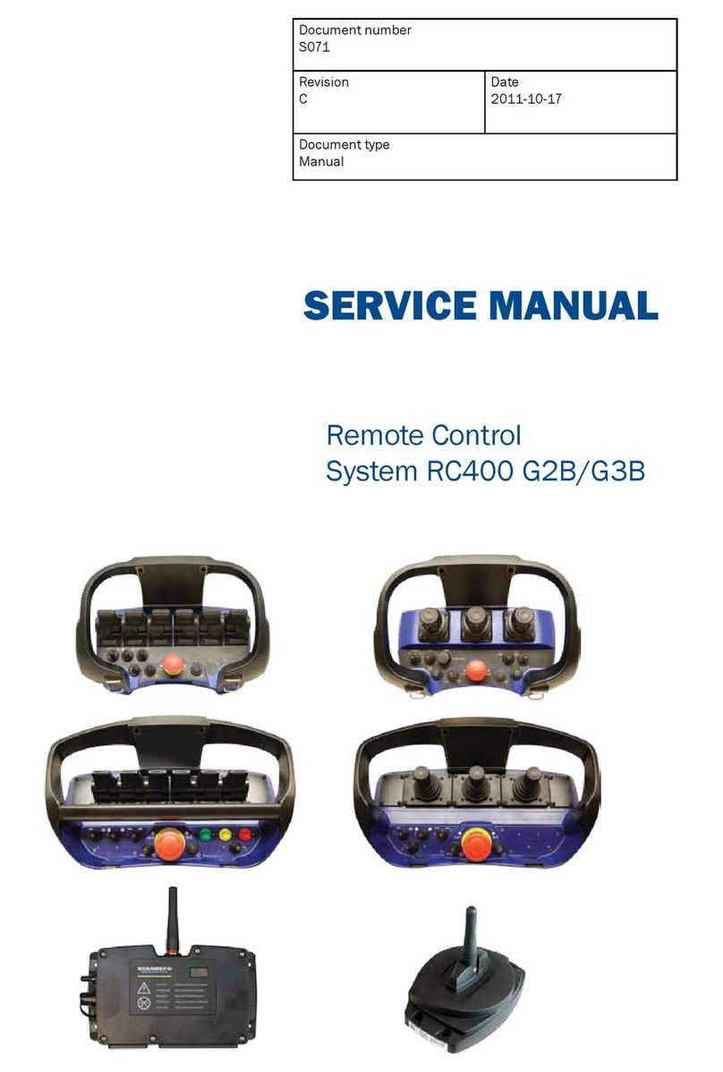 Scanreco RC400 G2B Service manual