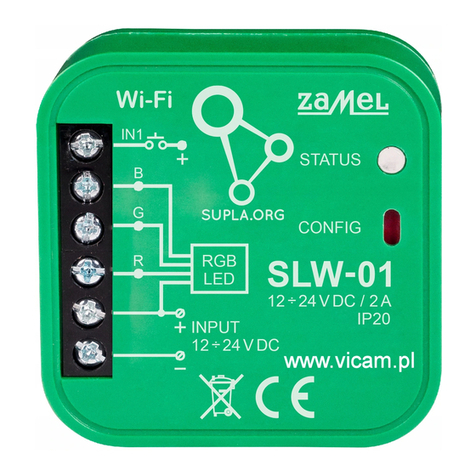 Zamel Wi-Fi supla SLW-01 User manual