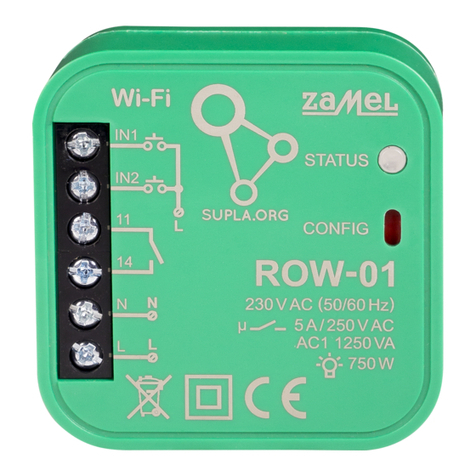 Zamel ROW-01 quick guide