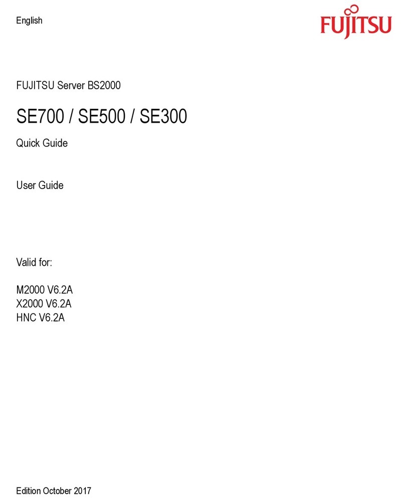 Fujitsu BS2000 SE Series User manual