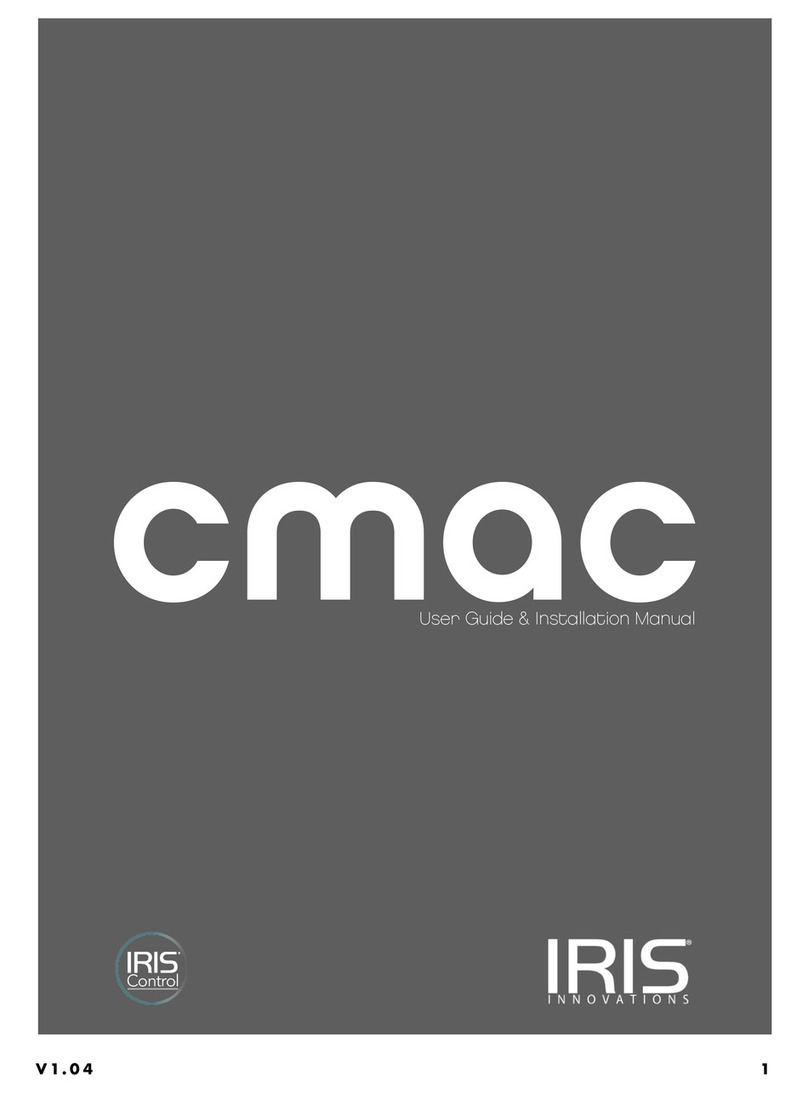 Iris Innovations CMAC-H16-xTB-x Instruction Manual