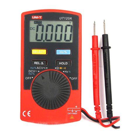 Unit UT120A operating manual