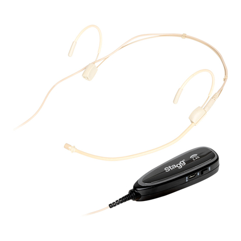 Stagg SUW 12H-BE user manual