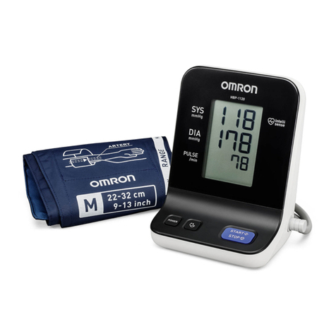 Omron HBP-1120 User manual Omron HBP-1120 User manual