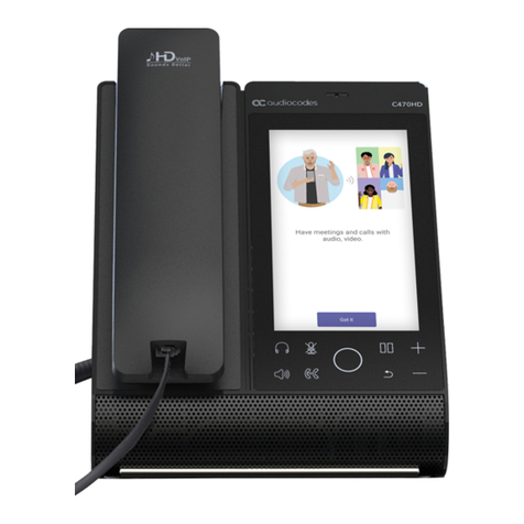 AudioCodes C470HD quick guide