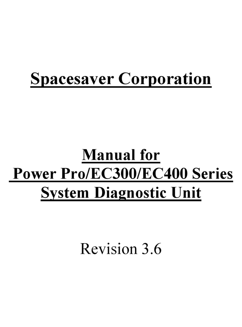 Spacesaver Power Pro Series manual