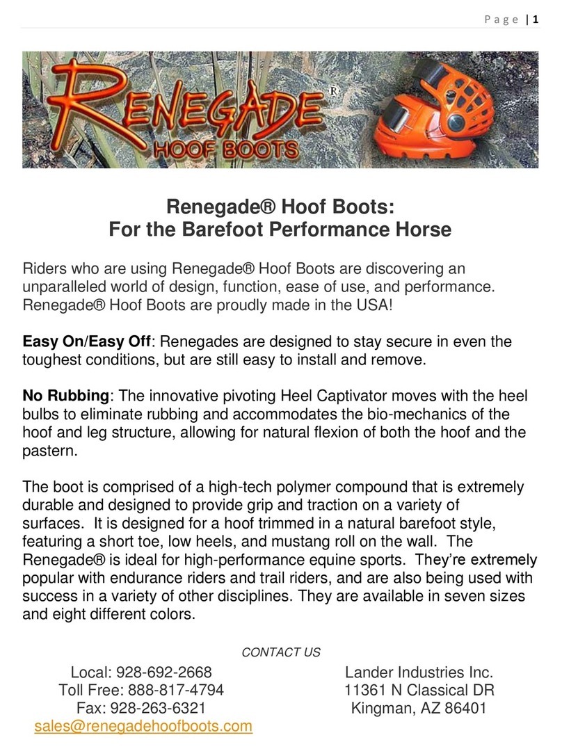 Renegade Hoof Boots manual