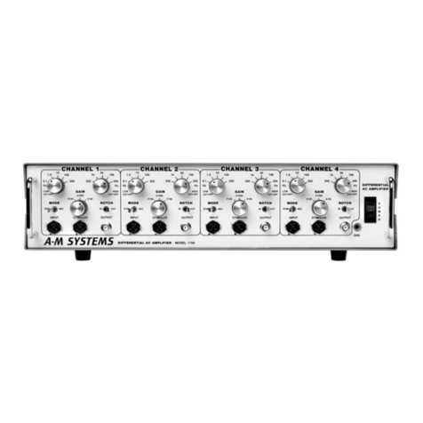 A-MSystems 1700 User manual