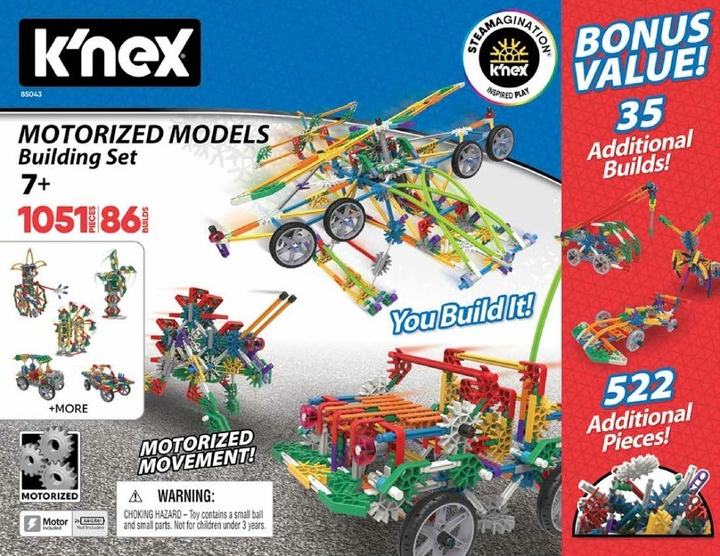 Basic Fun knex 85043 manual