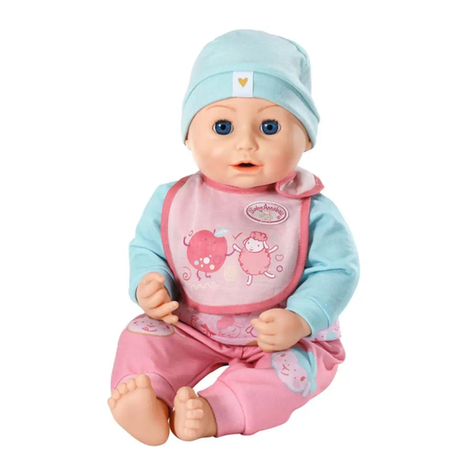 Zapf Creation Baby Annabell 702987 User manual