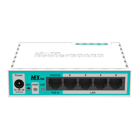 MikroTik RB750r2 quick guide