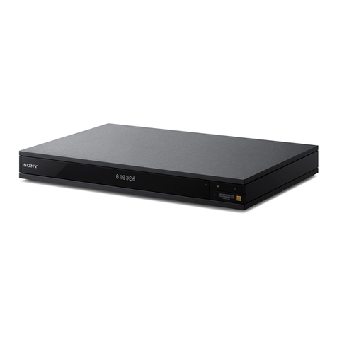 Sony UBP-X1100ES operating instructions