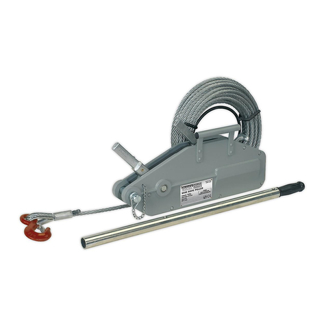 Sealey WRP1600 quick start guide