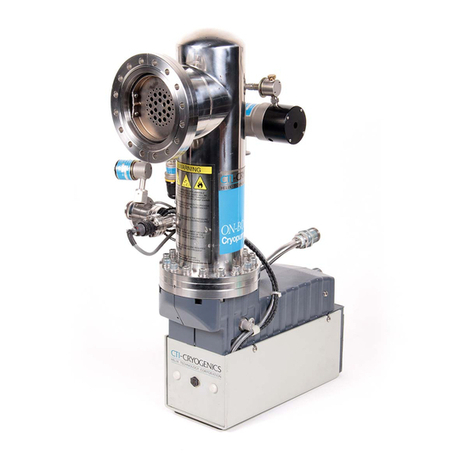CTI-CRYOGENICS CRYO-TORR 4F Installation, operation and maintenance instructions