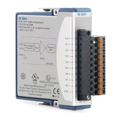 National Instruments NI 9201 User manual