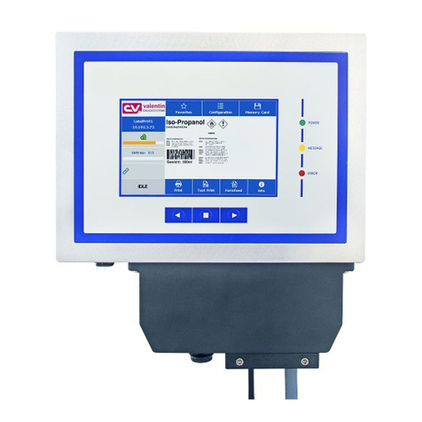 Carl Valentin Dynacode II IP53 User manual