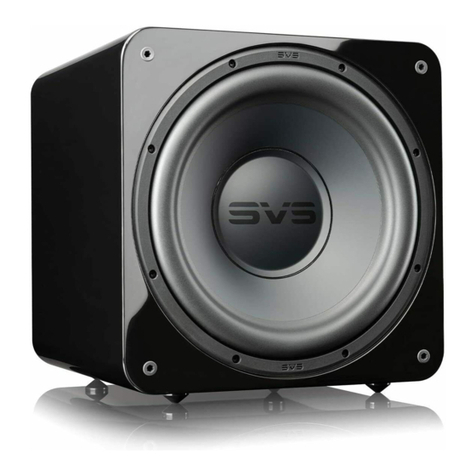 SVS SB-1000 Pro User manual