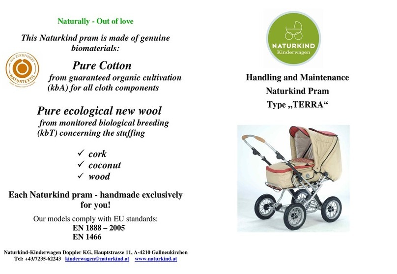 Naturkind Pram TERRA Handling and Maintenance